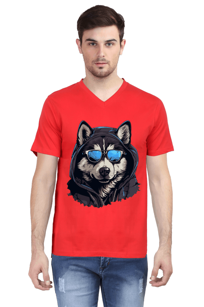 Mens V Neck T-Shirt