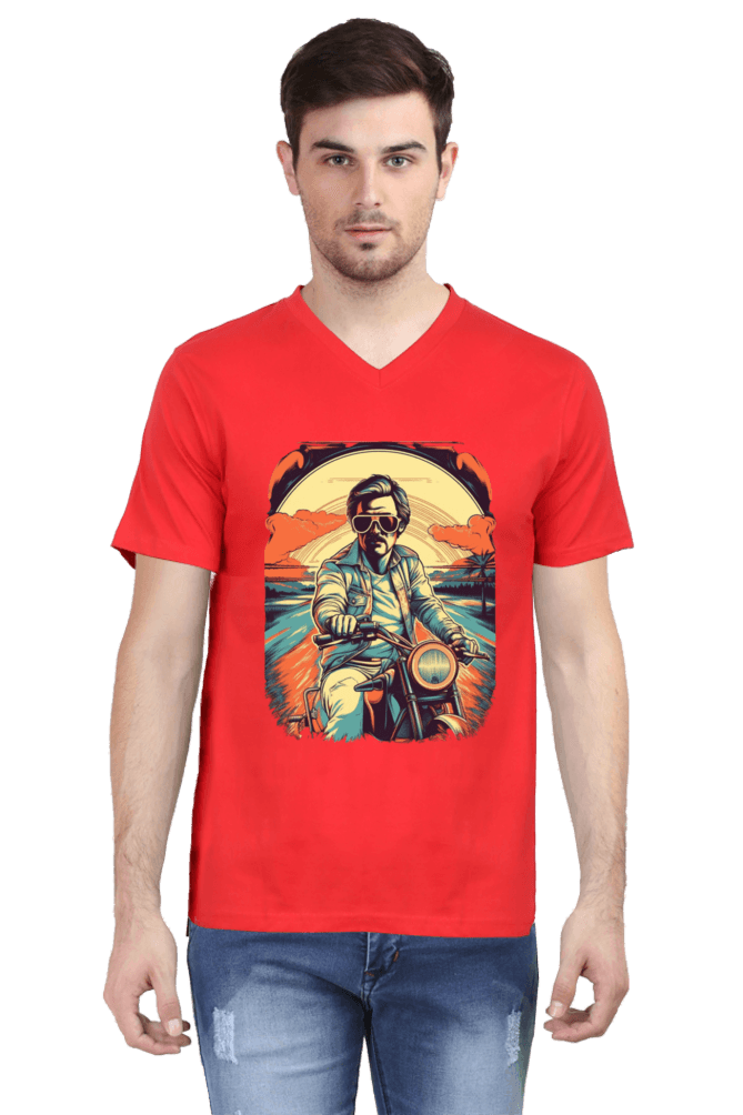 Mens V Neck T-Shirt