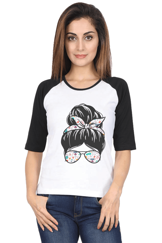 Women Raglan Full Sleeve