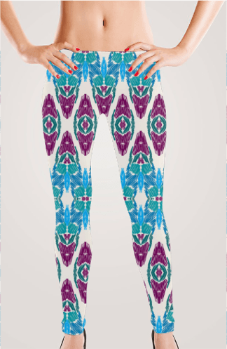 Women's Full Print Dress Leggings