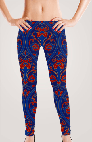 Women's Full Print Dress Leggings