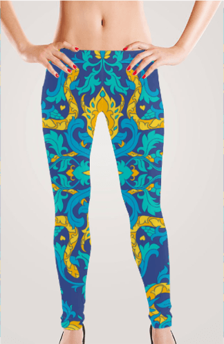 Women's Full Print Dress Leggings