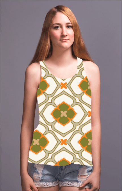 Women's Full Print Tank Tops