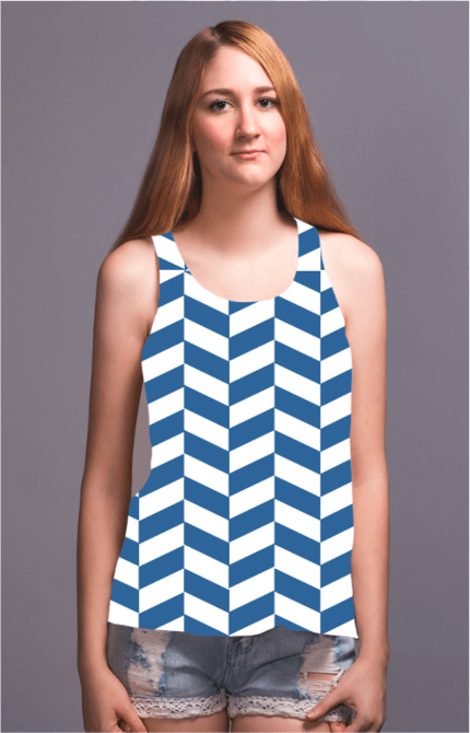 Women's Full Print Tank Tops