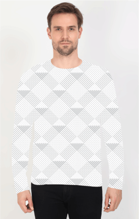 Men's Full Sleeves Print T-Shirt