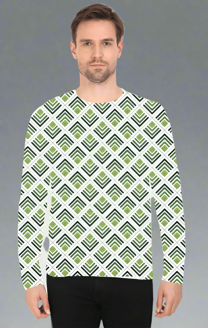 Men's Full Sleeves Print T-Shirt