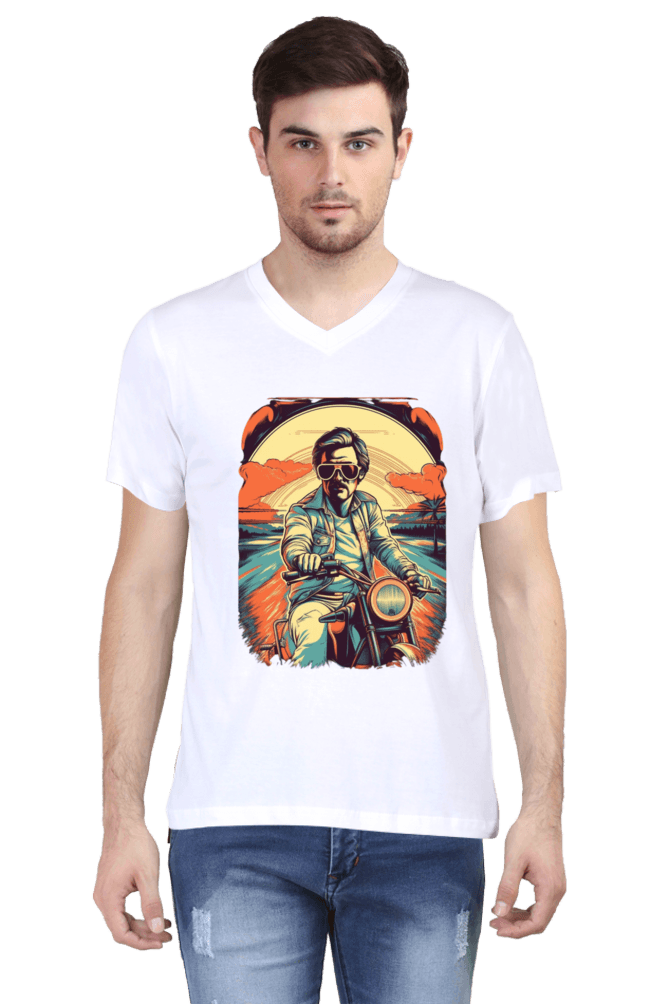 Mens V Neck T-Shirt
