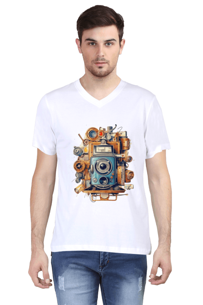 Mens V Neck T-Shirt