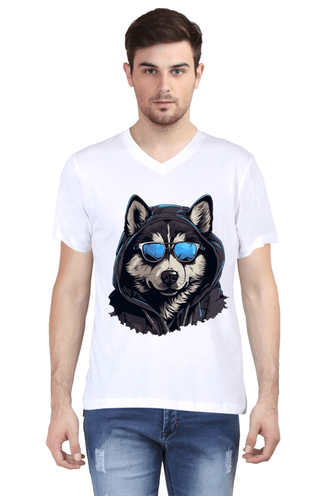 Mens V Neck T-Shirt
