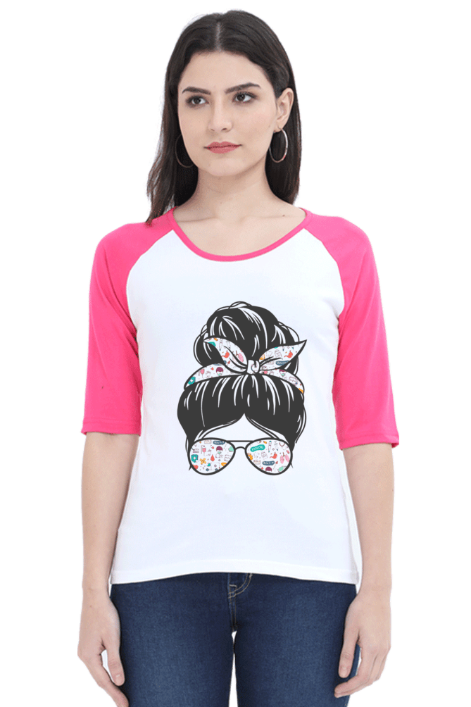 Women Raglan Full Sleeve