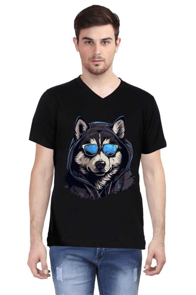 Mens V Neck T-Shirt