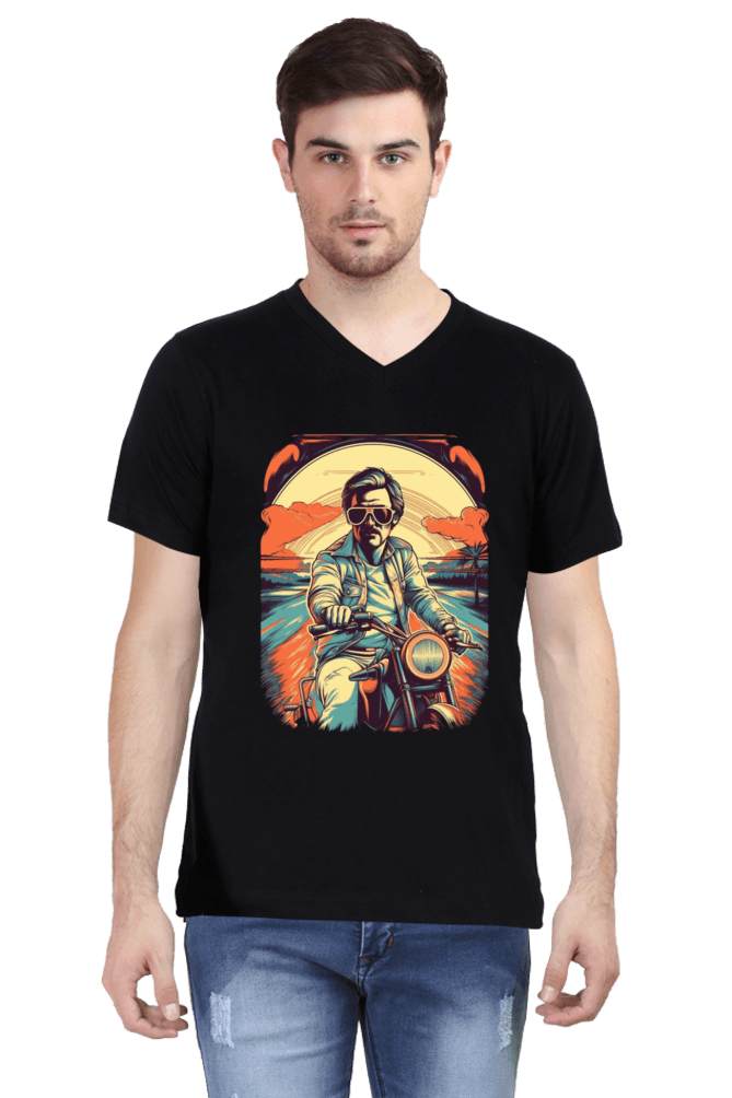 Mens V Neck T-Shirt