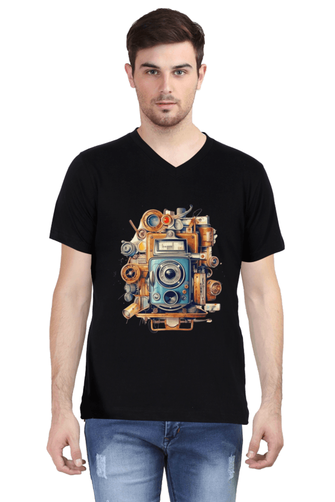 Mens V Neck T-Shirt