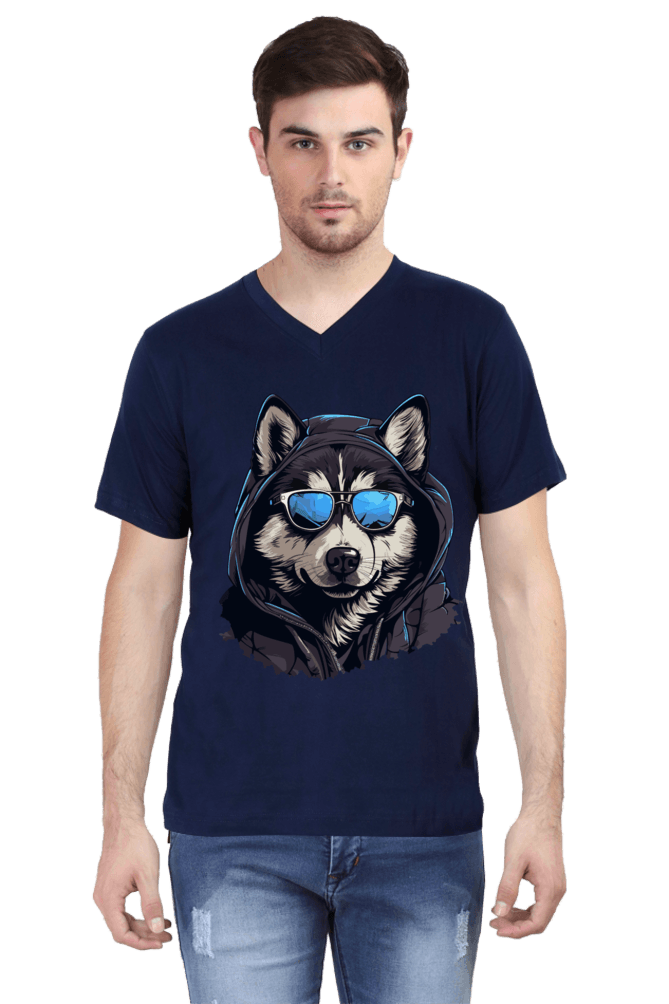 Mens V Neck T-Shirt