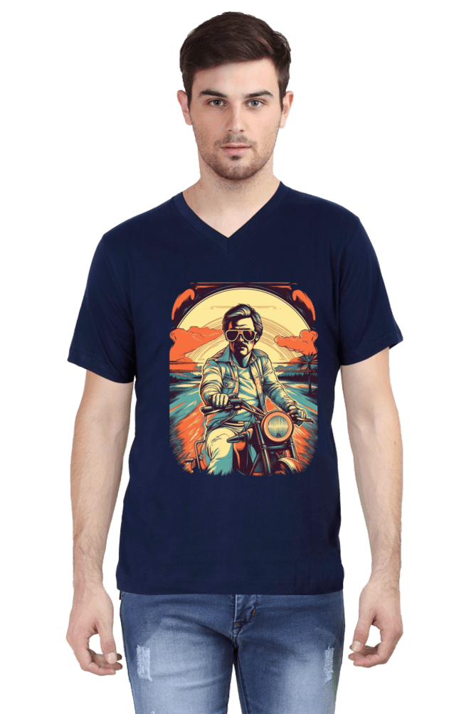 Mens V Neck T-Shirt