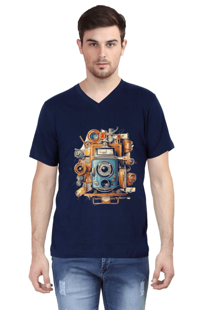 Mens V Neck T-Shirt