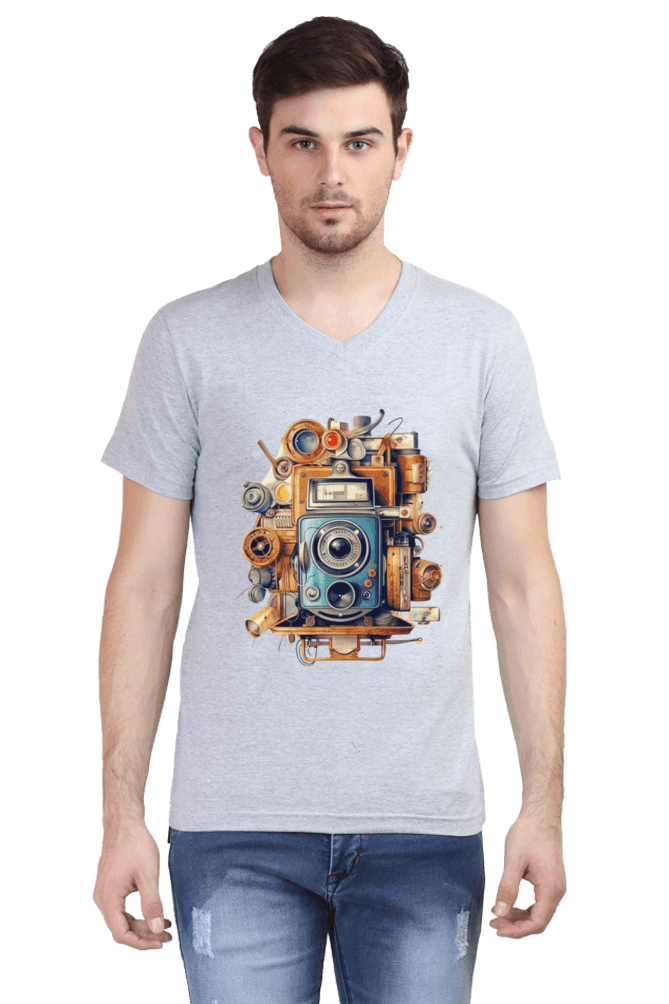 Mens V Neck T-Shirt
