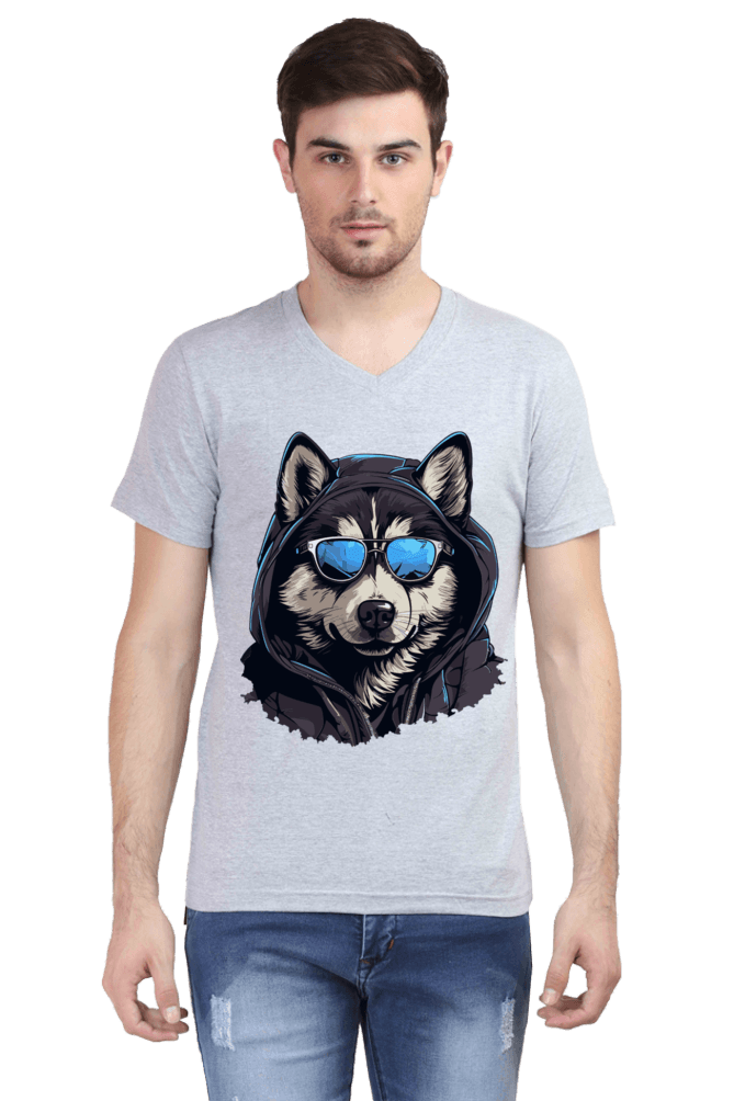Mens V Neck T-Shirt