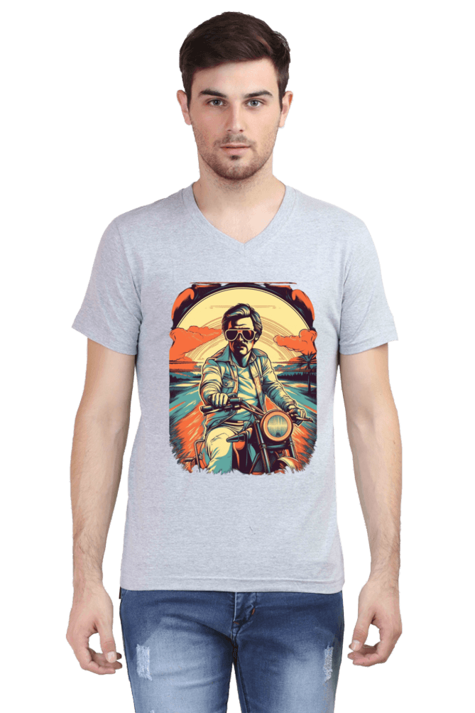 Mens V Neck T-Shirt