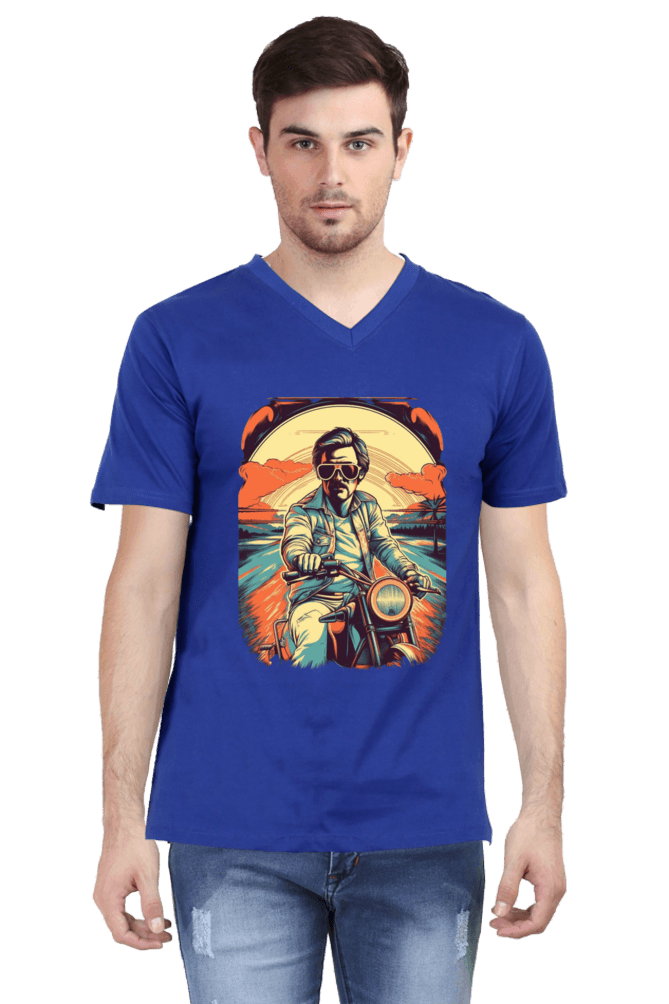 Mens V Neck T-Shirt