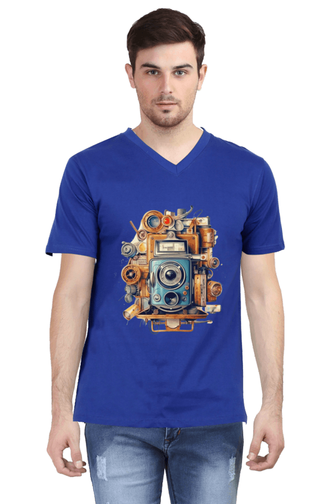 Mens V Neck T-Shirt