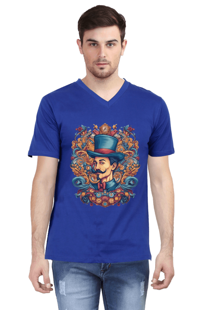 Mens V Neck T-Shirt