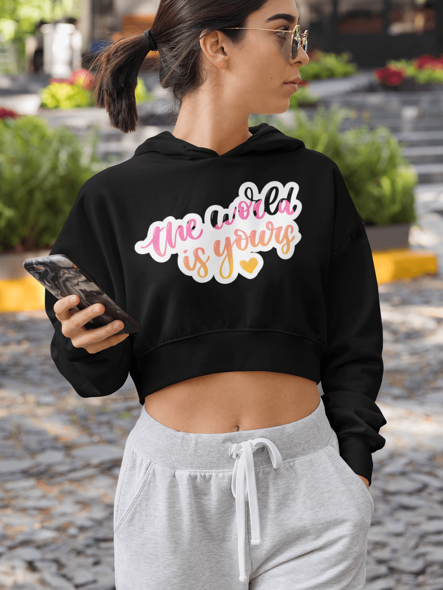Crop Hoodie