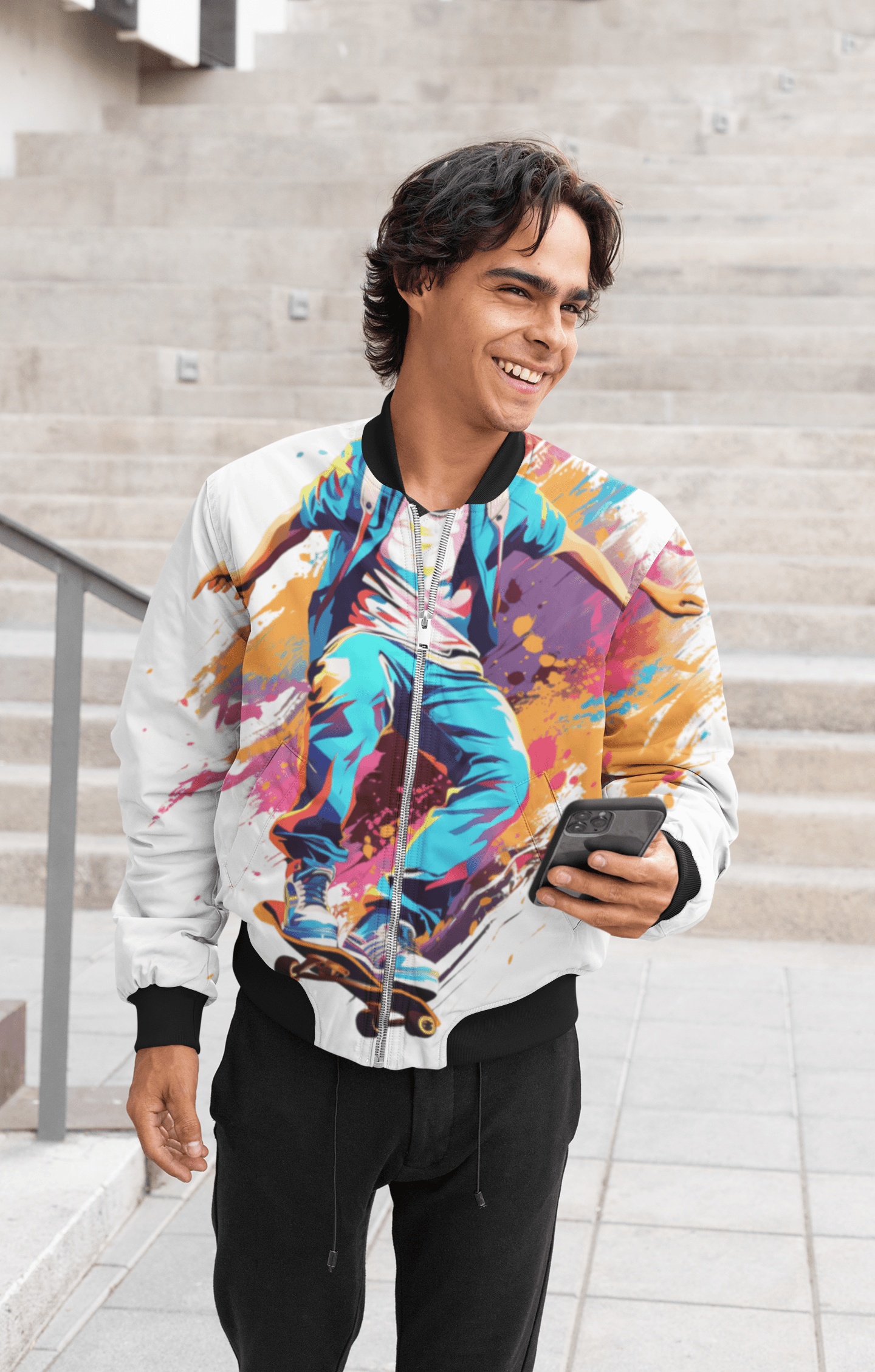 Men & Women Bomber Jacket (Unisex)