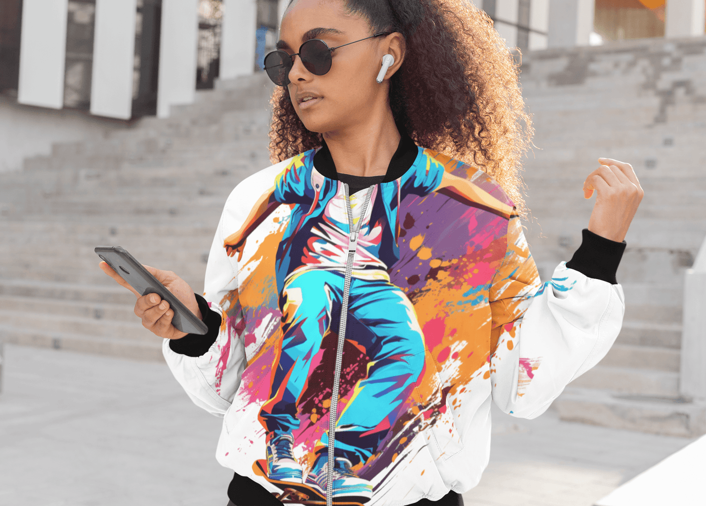 Men & Women Bomber Jacket (Unisex)