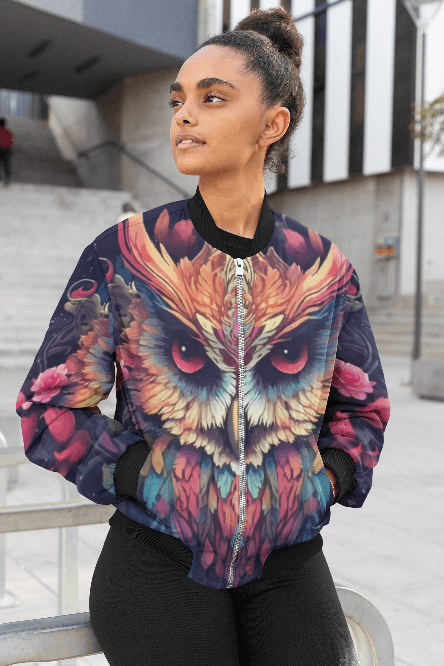 Men & Women Bomber Jacket (Unisex)