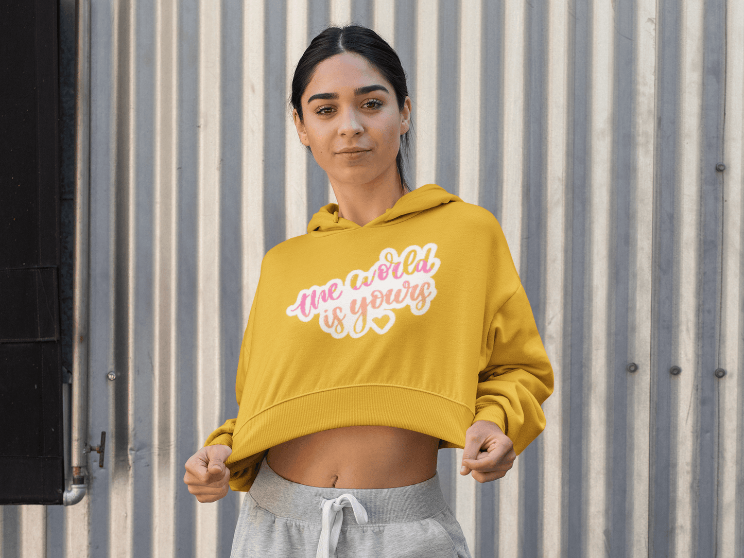 Crop Hoodie