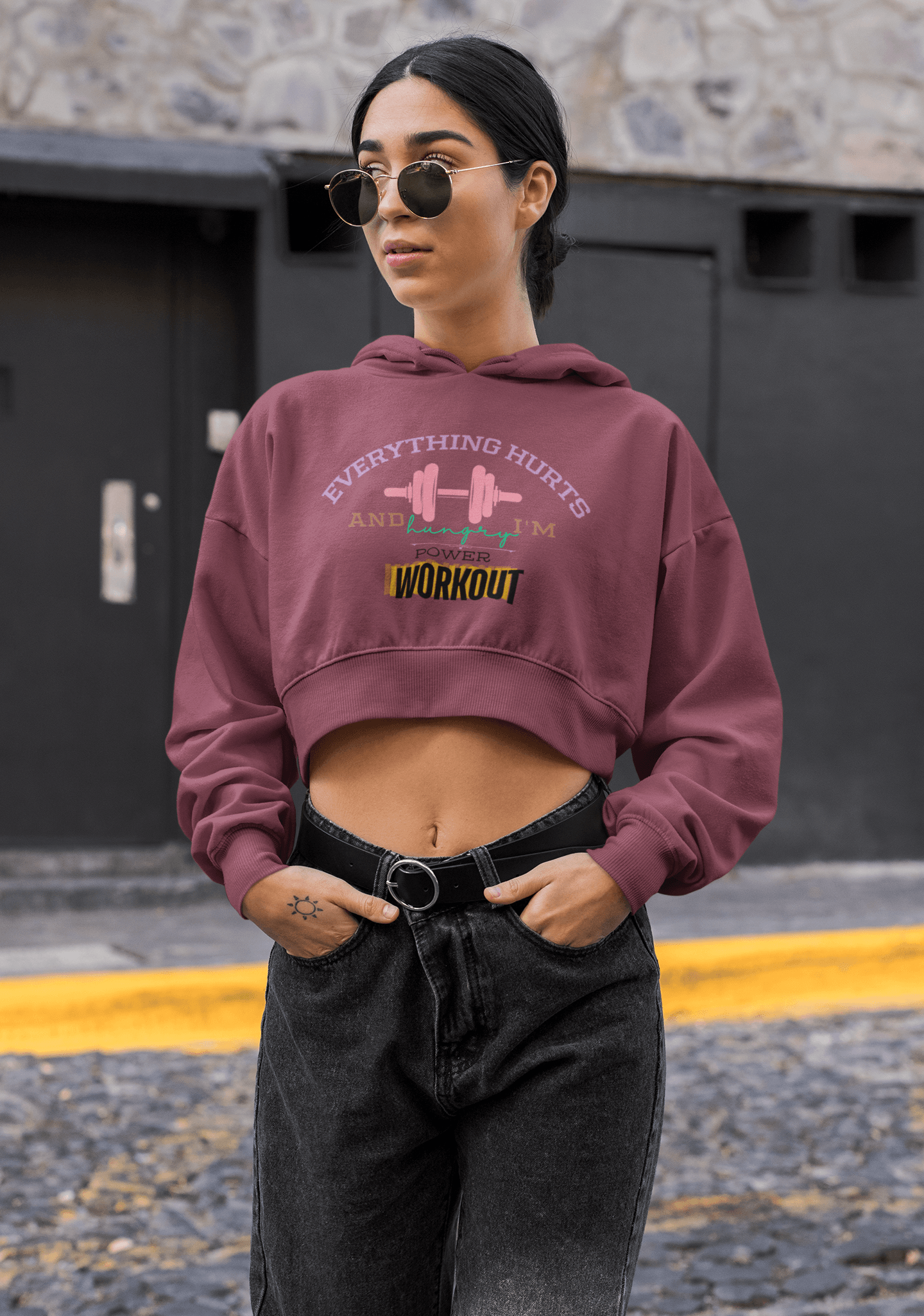 Crop Hoodie