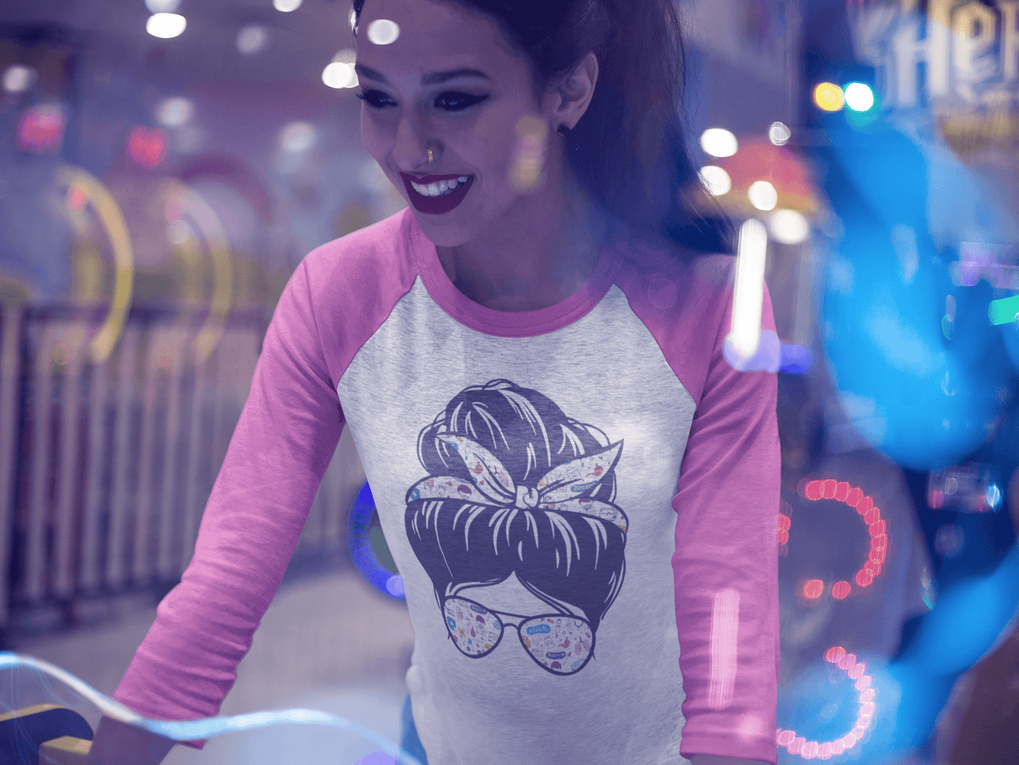 Women Raglan Full Sleeve