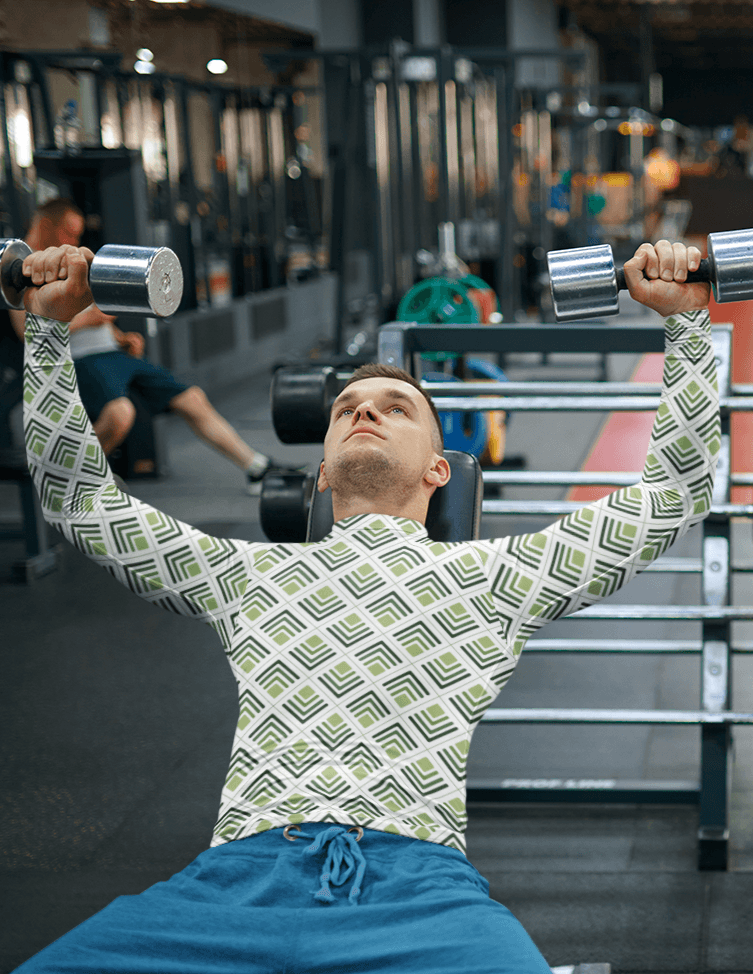 Men's Full Sleeves Print T-Shirt