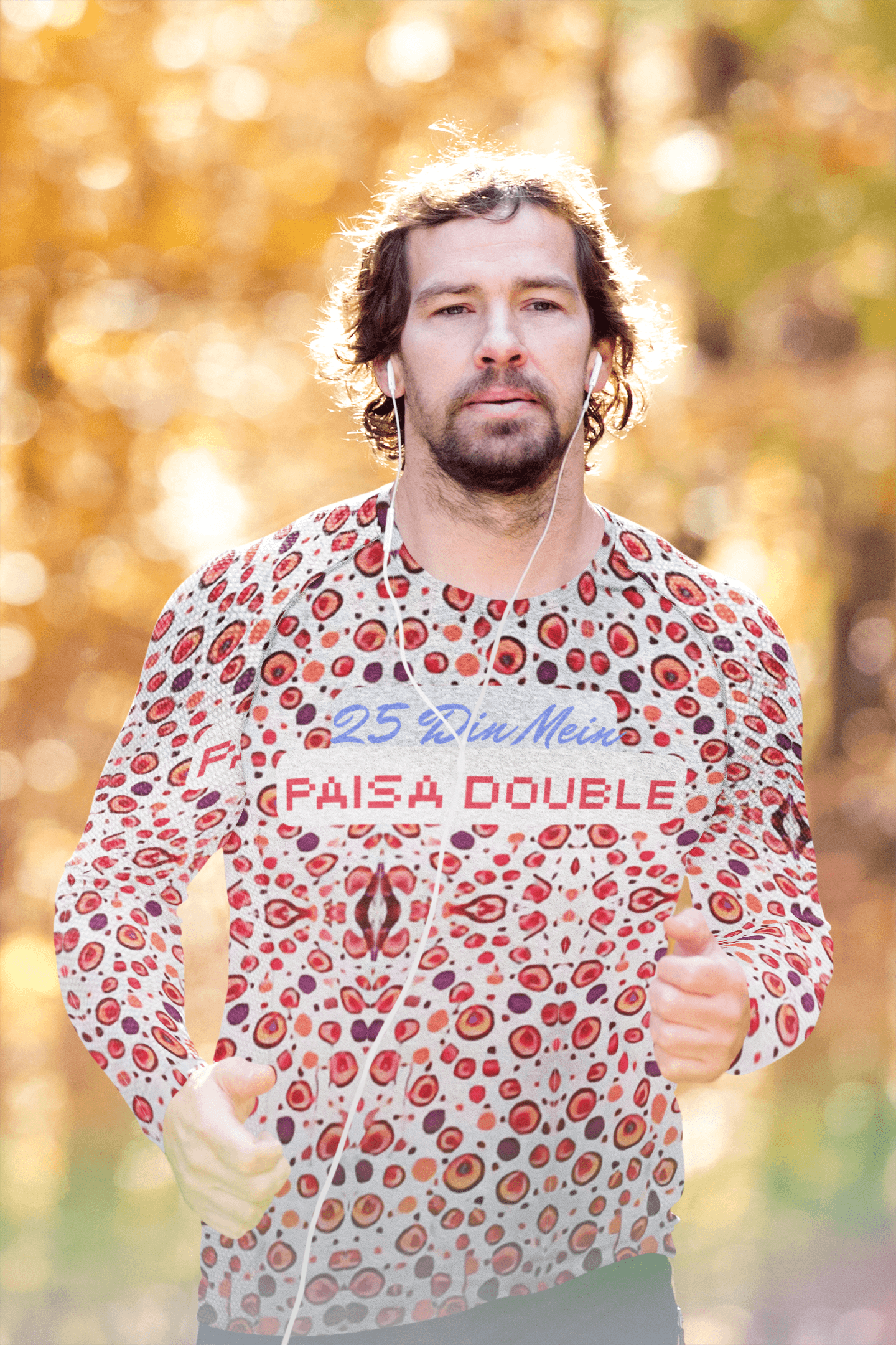 Men's Full Sleeves Print T-Shirt