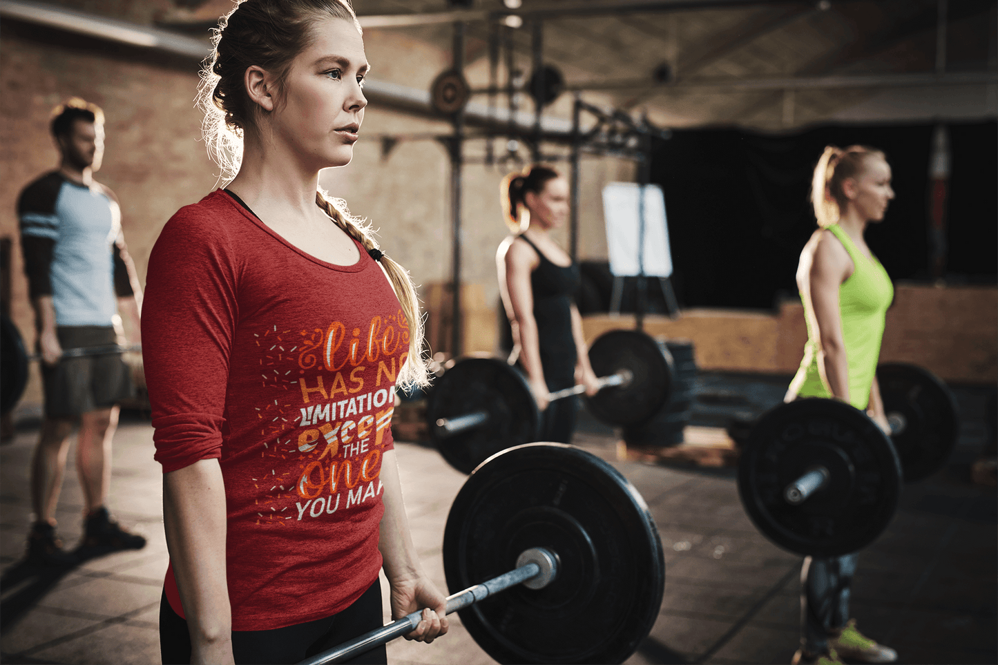Women Round Neck 3/4 Sleeve T-Shirt