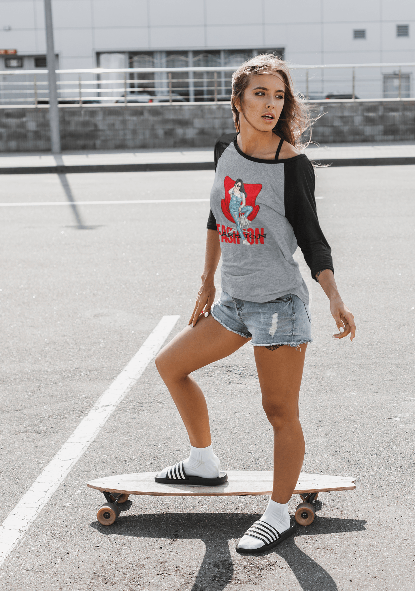 Women Raglan Full Sleeve