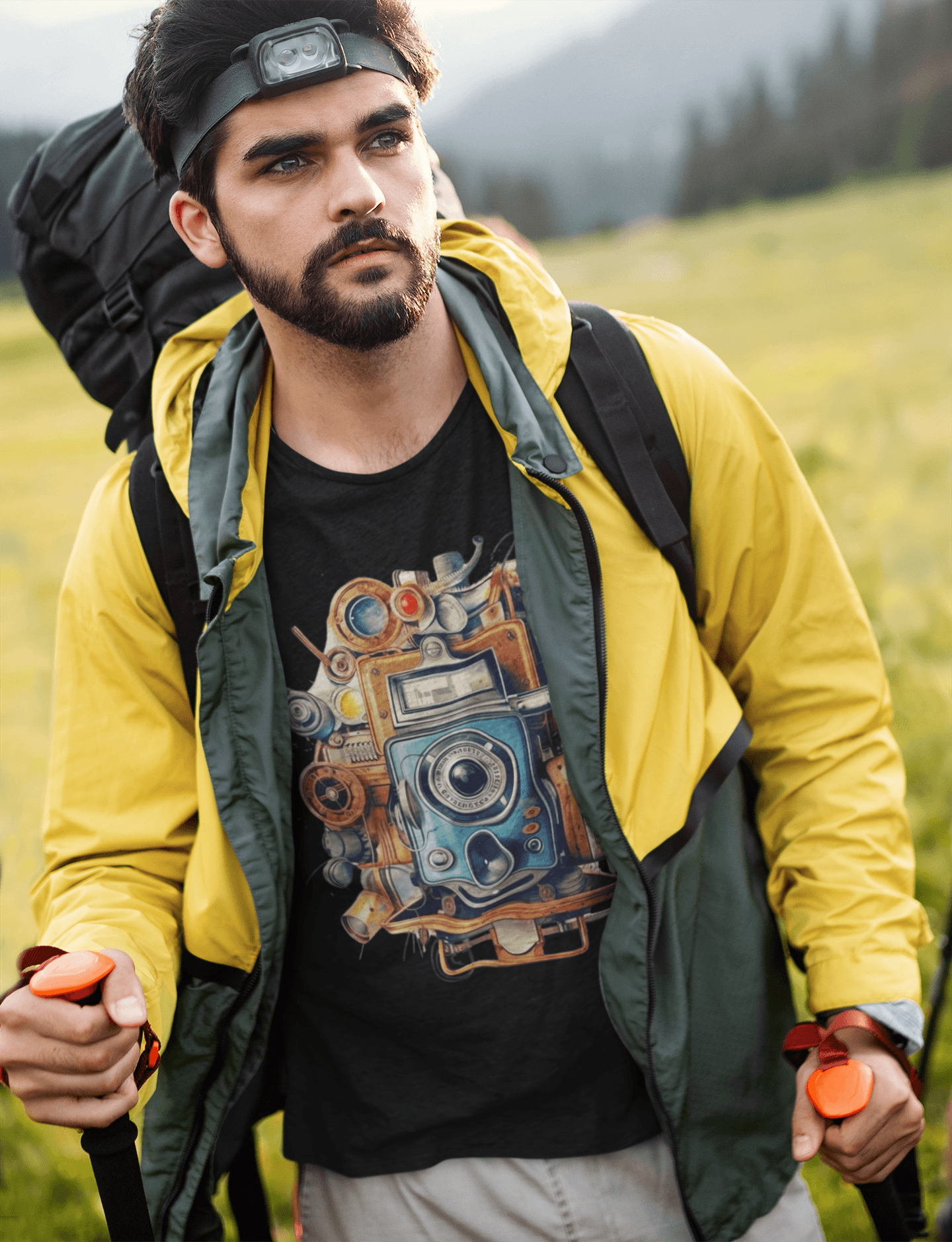 Mens V Neck T-Shirt