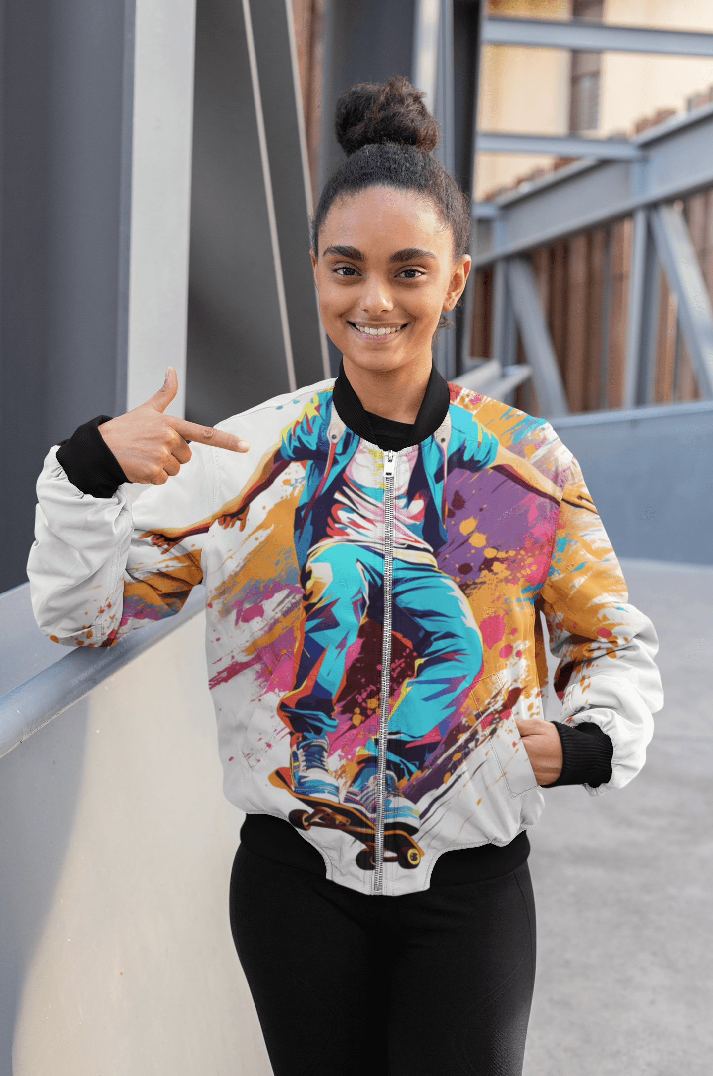 Men & Women Bomber Jacket (Unisex)