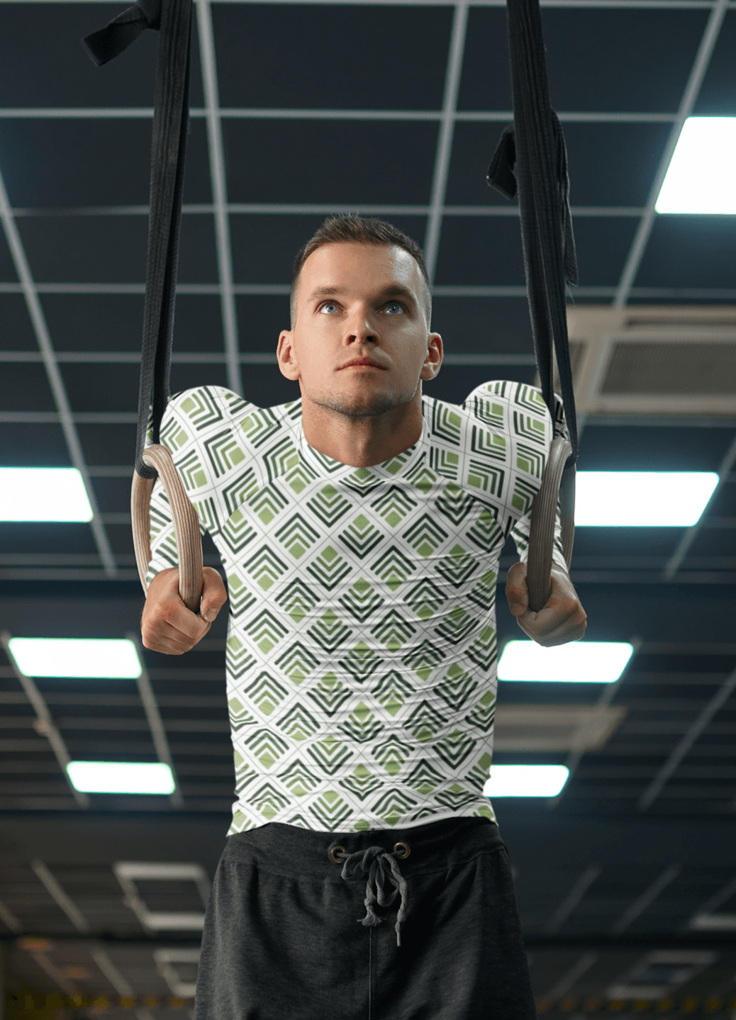 Men's Full Sleeves Print T-Shirt