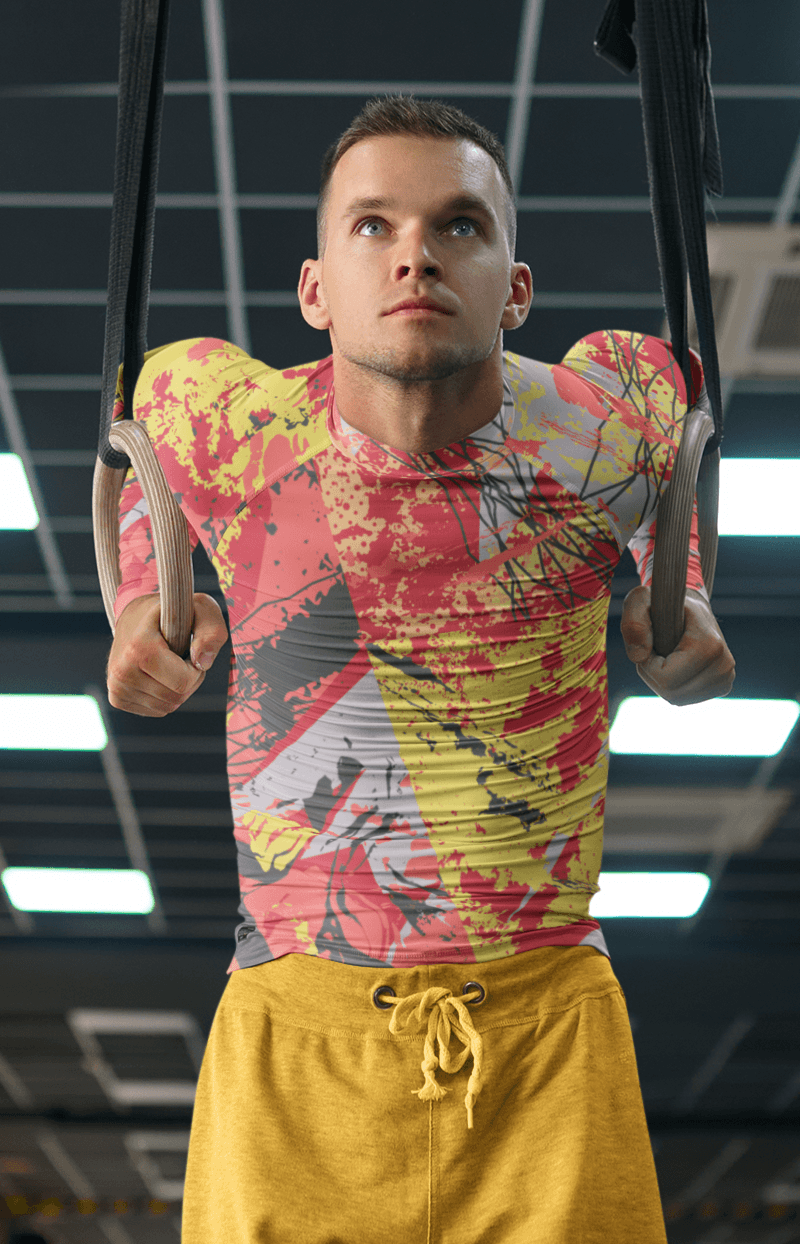 Men's Full Sleeves Print T-Shirt