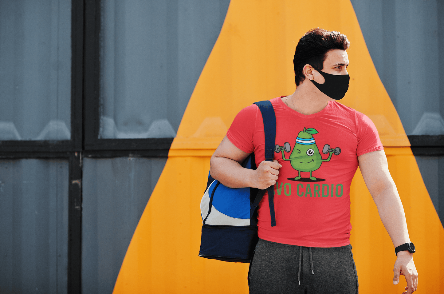 Mens V Neck T-Shirt