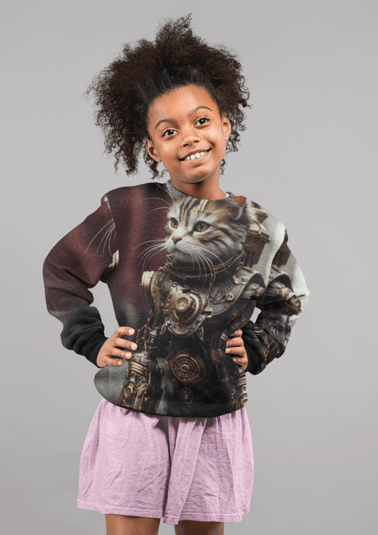 Unisex Full Print Kids Sweatshirts