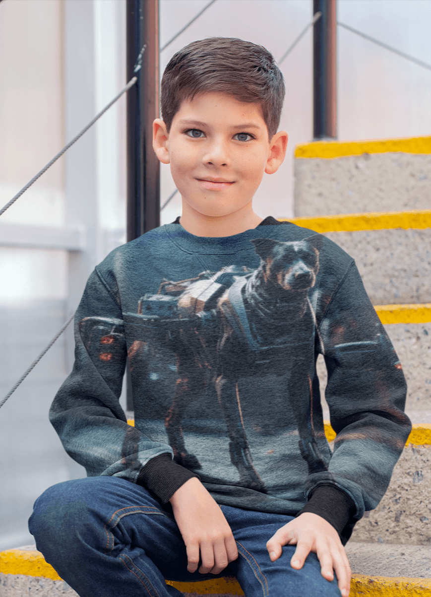 Unisex Full Print Kids Sweatshirts